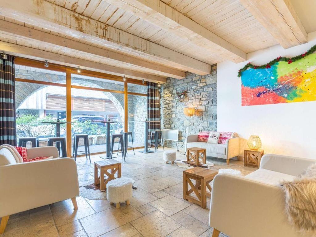 Appartement T2+Coin Nuit 6 Pers Residence De Cami Real Au Centre Du Village De Saint Lary Soulan Avec Piscine Interieure+ Sauna Et Hammam Bagian luar foto