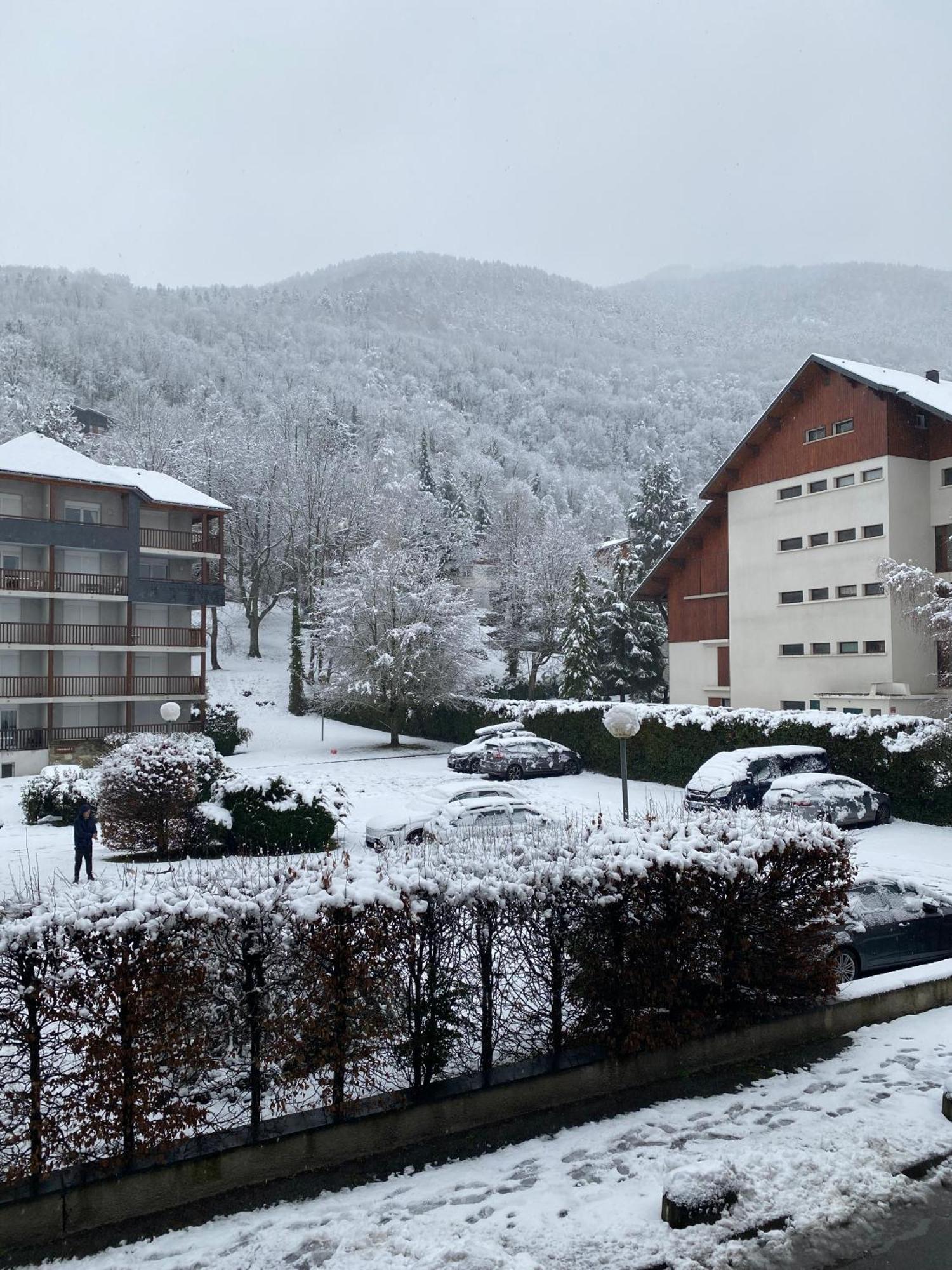 Appartement T2+Coin Nuit 6 Pers Residence De Cami Real Au Centre Du Village De Saint Lary Soulan Avec Piscine Interieure+ Sauna Et Hammam Bagian luar foto